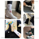 阿迪达斯 （adidas）男袜女袜2025春季新款运动袜篮球训练高帮长筒袜子DZ9356 JC9272_中筒 S35-38码