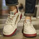 Vckllv Fashion Nouvelles chaussures masculines 2025 Nouvelle tendance et polyvalente respirante épaisse semelle en amélioration sportive décontractée chaussures blanches milan cool qifeng vckllv1049 39