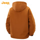 Jeep (JEEP) Men's Assault Jacket Men's Autumn and Winter Casual Versatile Removable Hood 2025 Cardigan Outdoor Jacket Men's Top