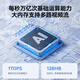 ZTE (ZTE) Xiaoxing Schauen Sie sich die SC50 Gimbal Version 5-Megapixel 3K Ultra-Fine Full Color AI Humanoid Detection Mobiltelefon an, um die Dual-Band-Home-Kamera zu sehen, die Gray 32g beobachtet