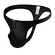 
BUFFNY Men's Underwear Ice Silk Bag Transparent Breathable Thong White S