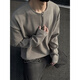 Ziweiqi American half-zip Henry collar shirt men's spring and autumn long-sleeved inner layering shirt tough guy wear sweatshirt black M 90-120Jin Jin equals 0.5 kg
