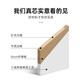 
Meixin wooden door bedroom door solid wood filling environmentally friendly paint simple interior flat door set door custom door 9274 door leaf + double bag door cover: fill in bridge hole