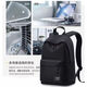 Backpack Men's Large Capacity Casual Travel Computer Bag Junior High School Student School Bag Black