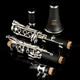 Golden sound clarinet instrument B-flat black tube, beginners' professional grade performance JYCL-W100