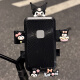 
Faxinjian cute Ruby electric vehicle mobile phone stand 2024 new takeaway rider navigation stand motorcycle battery car shockproof rearview mirror pink baby Ruby 4 square bracket
