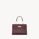 Saint Laurent圣罗兰 MANHATTAN系列女士红褐色牛皮革手提包7472480SX0W6195 32.5x22.5x10.5cm