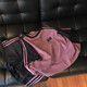 Rongxitugang Trendy Shorts Shorts zweiteiliger Schüler Sport und Freizeit lose 683* Pink L