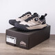 Carlos Kayla4e Weit letzter Runde Kopf breite Sohle Sneaker Big Foot Bone Herrenschuhe Fettzes im Freien All-Terrain Atmungsabstimmung Black Tracaable 6636 Modell, halbe Größe 39
