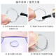 XD live ring sealing artifact fixed diy transparent protective cover to prevent falling off invisible waterproof adjustable ring size 8ML 1 bottle + 1 baking lamp