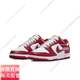 Nike (Nike) Dunklow Sports rétro résistants à l'usure et chaussures décontractées blanches et rouges DD1391-602 Flagique officielle authentique DH9765-302 Pas de contrefaçon, identification aléatoire 36