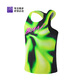 Bimai 2025 Neue Laufweste Wettbewerb Sporttraining Fitnessweste atmungsaktive Feuchtigkeit Absorption Schnell trocknen Marathon Green Soul Men 2xl