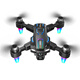 DJI ELF UAV avec un écran pour prendre des photos et obtenir un évitement d'obstacle intelligent d'entrée de gamme. Aircraft d'éclairage A22 Aircraft d'éclairage A22 à télécommande sans pinceau (Flux optique sans balais + obstacle de contrôle électrique) Une batterie (sac de rangement + version de la boîte de couleur)