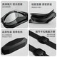 Gafas de natación de alta definición para adultos, impermeables y antivaho, planas, para hombres y mujeres, en caja negra