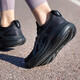 Asics Gel-Nimbus 27 Laufschuhe Frauenschuhe 25 Sommer Neue Outdoor-Schock-kissen-resistente Sportschuhe Leichte Laufschuhe 1012B753-001/Schwarz/Grau 37 37