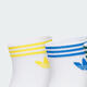 阿迪达斯 adidas【滔搏运动】三叶草男女ORI TREF ANK 3P袜子 KA9277 XS