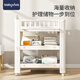 babyviva婴儿尿布台宝宝抚触护理台换尿布可移动新生儿洗浴婴儿床 布台+乳胶垫+乳胶枕 组装 其他 框架结构