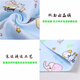 
Disney baby urine separator double-sided velvet breathable and washable waterproof bed for kang baby urinary leakage children's oil cloth diaper change mattress blue 70x90cm