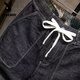 
Playboy (PLAYBOY) denim shorts men's summer thin Japanese workwear trendy brand ins loose straight stretch five-point casual mid-pants black CKW#CK9920 high quality 31
