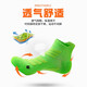 [Calcetines deportivos profesionales] Calcetines deportivos Maratón profesional que corre anti-dodorable transpirable espesas absorbiendo y anti-atleta [sombreado antideslizante que absorbe el choque] 2 negro + 2 blanco + 1 verde / 5 paquetes duales todo tamaño