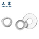 Sanmeng 304 stainless steel flat washer M3-M14 DIN125 M3*7*0.5 (100 pieces/bag)