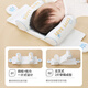 Manletu Baby Shaping Pillow Newborn Head Shape Correction 0-1 Years Old Adjustable Soothing Sleeping Artifact Bear Print (Gravity Cross Design + Adjustable)
