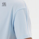 KOLON SPORT/可隆SECO速干T恤 女子户外运动吸湿防晒抗菌圆领短袖上衣 LKRT5MT828-LB 浅蓝色 XL 175/96A