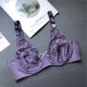 
Shan Nanwei [2694 people] European and American sponge-free sexy 200Jin [Jin equals 0.5 kg] Large size bra set, gather fat MM, brick red single piece bra 75D