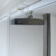 
Chaosihui Pvc push-pull sliding folding magnetic suction door curtain air conditioner transparent windproof warm soft door curtain 2.0 mm thick folding pulley + aluminum alloy slide + width 35cm (17.5cm after folding * 2.05 meters/