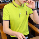 
CZCM light luxury high-end brand short-sleeved polo shirt for men's t-shirt loose casual collar business top summer new style CC866 Black Knight 2XL (135-150Jin [Jin equals 0.5 kg])
