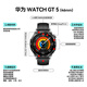 华为（HUAWEI）【国家补贴15%】华为WATCH GT 5手表运动智能玄玑感知两周续航蓝牙通话向日葵定位男女AX智能4pro 46MM幻夜黑【送皮表带+贴膜】