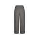 
LESS [same style in the mall] 2025 summer new wool casual straight cutout pants for women 2P4E13660 367 deep tea green L