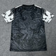 阳小哥2025休闲印花球衣 3d黑色短袖利物浦恤足球新款夏季服泰版服t训练 款式1 WE-1283 XS