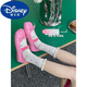 Calcetines de Disney Girls 'For Summer Fino Mesh Mesh Mid-Tube Calcetines para el verano Suminable Baby Baby White White Princess Calcetines 24-695 White Lolita C (5 pares) 1-3 años Longitud del pie recomendado 11-14 cm