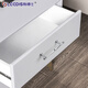 Lides französische leichte luxurise chrom leuchtend silbernen kabinett Türgriff moderne einfache cremefume Schrank Schrankschrank Schrankgriff 6626-Loch-Entfernung: 96mm