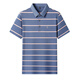 Camiseta de manga corta de la camisa de Montagut Polo en el verano NUEVA ENTERA DEL ALGODA DE ICE DEL ALGODA DEL ALGODA DE ICELA DEL ALGODA DEL ALGODA DEL ALGOLA CONDIMIENTO 15100 Azul O oscuro S Tamaño 165