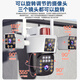 好趣4g三摄像头室外户终身免充值流量监控器家用无需wifi手机远程360度无死角带夜视全景AI人脸追踪