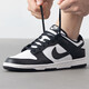 
Nike (NIKE) Nike men's shoes and women's shoes summer new Dunk Low couple's sneakers fashionable and versatile low top casual shoes for women DD1391/CW1590-100 Black and White Panda 36 (GS)