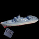 Xiannian 055 Destroyer Новый дистанционное управление судоходным судовым бортом самолета Water Water's Detry's Model модель модели с защитой электрическая военная xianniu крупная зарядка первичное цветовое эсминец 055 Привод официальный стандарт + отвертка + батарея дистанционного управления