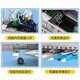 LE11 High-Zhi 18 Mehrzweckrelais Blöcke J20 Kämpfer Military Model Assembly Boy Toy Geschenk Starker 5-köpfiger Streik [679 Partikel]