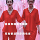 Pajamas for women in summer long-sleeved long trousers ice silk two-piece set home clothes sexy silk imitation silk women's cute suit long-sleeved 9856 light pink set 80-100Jin [Jin equals 0.5 kg]