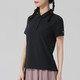 耐克（NIKE）速干POLO衫女子薄款透气翻领T恤夏季新款短袖运动服 黑色FN3895-010 S