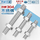Tianzhuo Hardware 304 stainless steel fully threaded screw nut set combination threaded rod screw stud threaded rod bolt nut screw M16*100 1 set