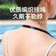 Mobile phone waterproof bag touch screen swimming diving water takeaway rider sealed bag underwater storage bag 1 pack - black
