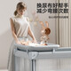优乐博（YOULEBO）【新品】】云梦婴儿床新生儿可移动折叠拼接大宝宝尿布台多功能 浴盆+云梦【秒开秒合+万向轮+尿