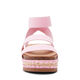 Steve Madden Girls' Krissy Sandals, Pink, 5 Olds Pink 5 Olds