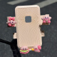 
Faxinjian cute Ruby electric vehicle mobile phone stand 2024 new takeaway rider navigation stand motorcycle battery car shockproof rearview mirror pink baby Ruby 4 square bracket