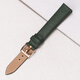 
Adapted to Armani genuine leather watch strap for women's small green watch AR11150 11149 11399 11147 1726 Green-Rose Gold Pin Cuff 14mm