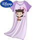 迪士尼（Disney）儿童睡衣薄款夏季莫代尔大童女童睡裙亲子家居服哪吒2025新款女孩 1M--ST-12415 170 12码(120-130)cm