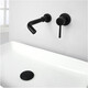 Jiumu JOMOO new home retro wall faucet hidden and cold all copper bathroom wash basin buried SH-897F antique-brass joint